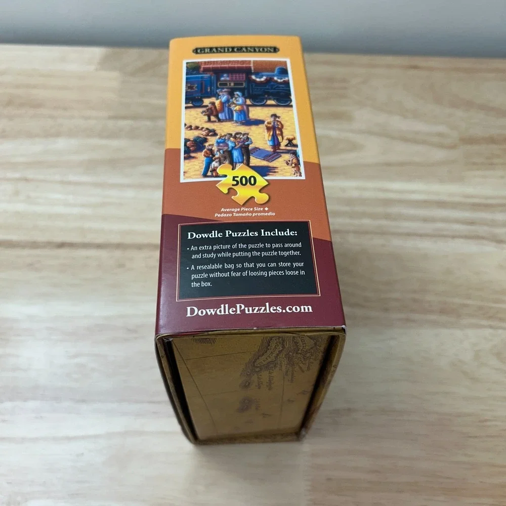 Dowdle Grand Canyon 500 Pc Puzzle National Park Series Folk Art Eric Dowdle 2018
